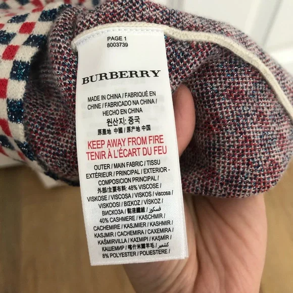 NWT Burberry Girl’s Dress, 6Y Formal